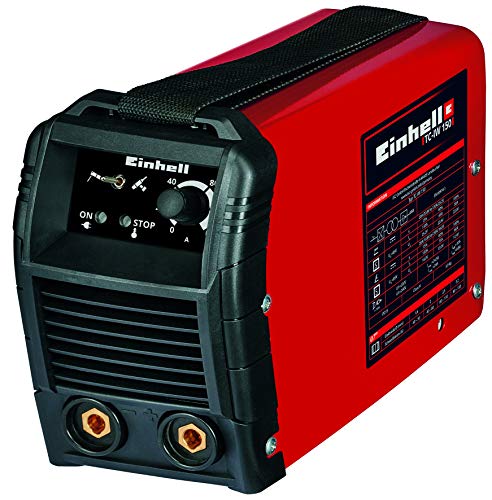 Einhell Inverter-Schweißgerät TC-IW 150 (Schweißstrom 20-130 A, WIG-Schweißen 20-150 A, stufenlos regelbarer...