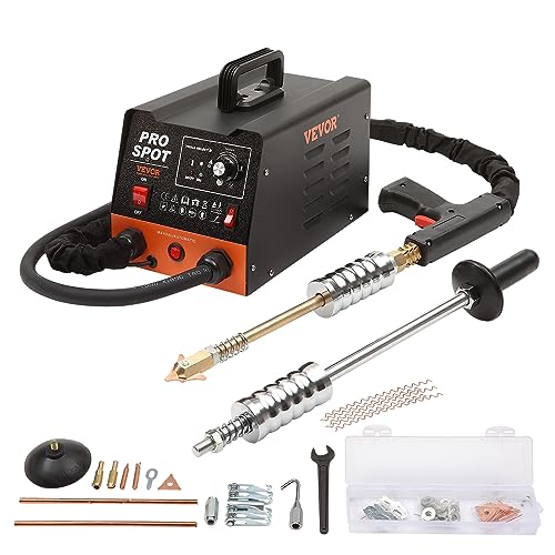 VEVOR Spot Welding Machine Dent Spotter 3kW Bolt Welding Machine Dent 6-in-1 Welding Machine with Overheating Protection...